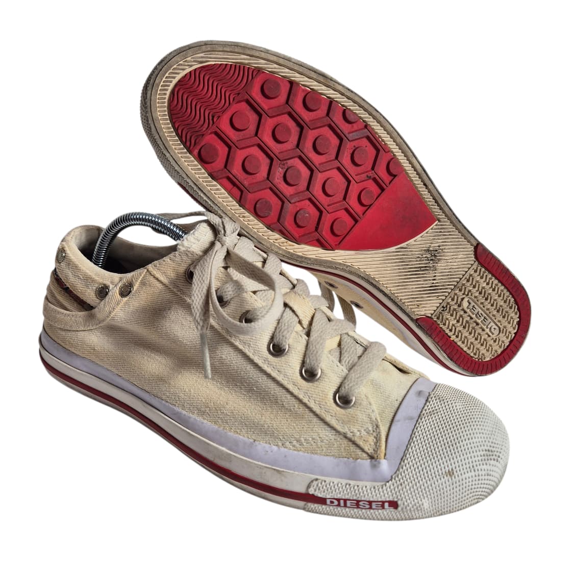 260) DIESEL 디젤 아카이브 캔버스 스니커즈 상품이미지2