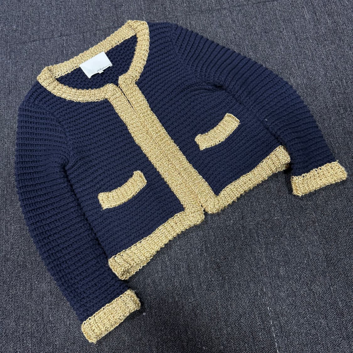 3.1필립림 니트 트위드 자켓 상품이미지3