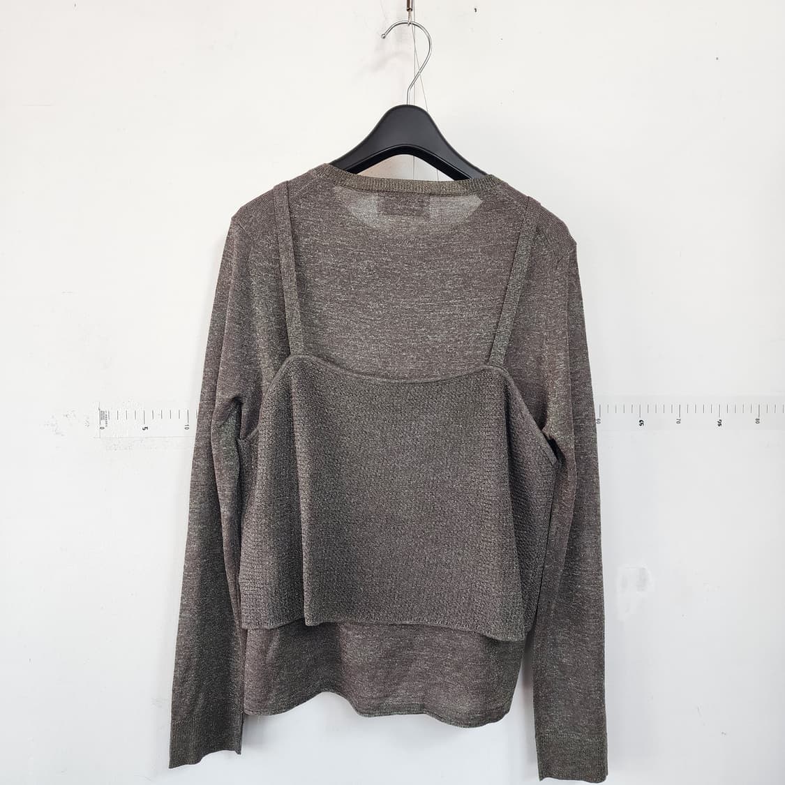 데렉 램 10 크로스비 브이넥 레이어드 니트 상품이미지4