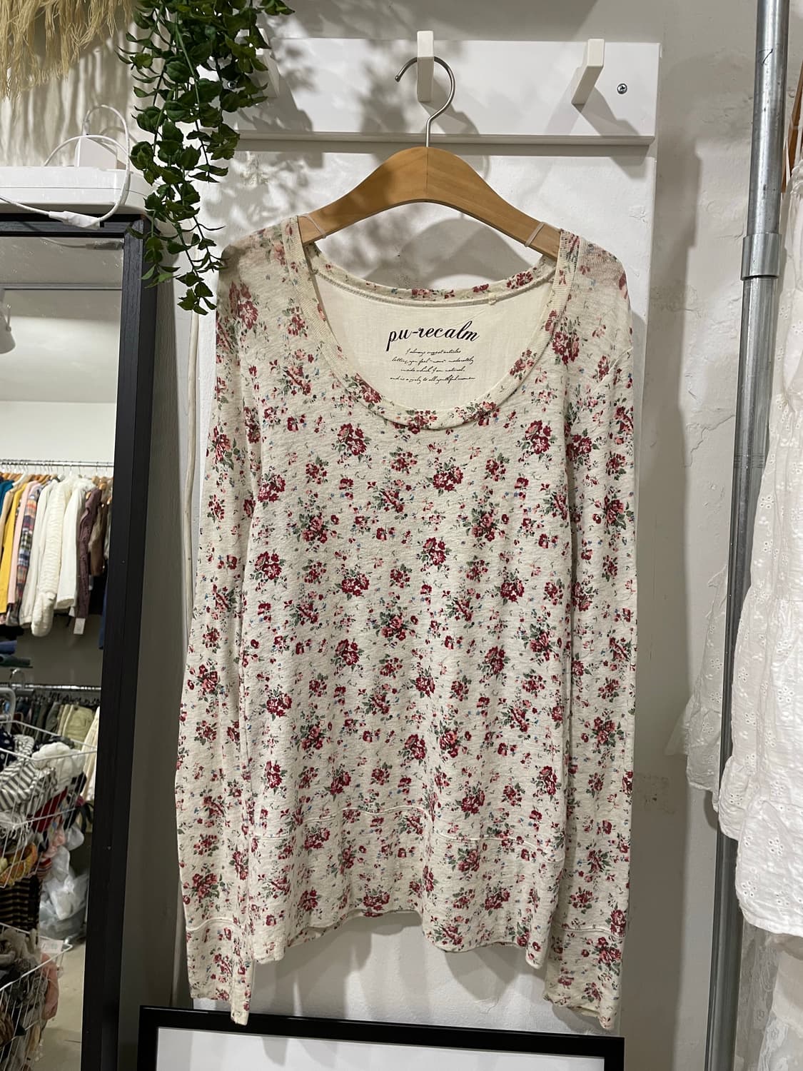 flower long sleeve knit 상품이미지6