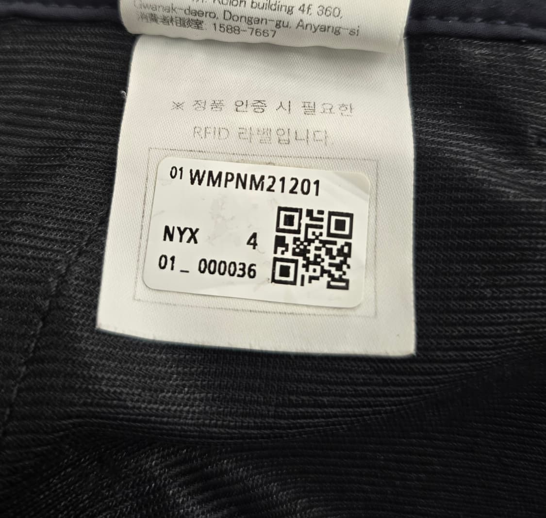 WAAC 왁  골프웨어 바지.  싸이즈 34 남자 상품이미지9