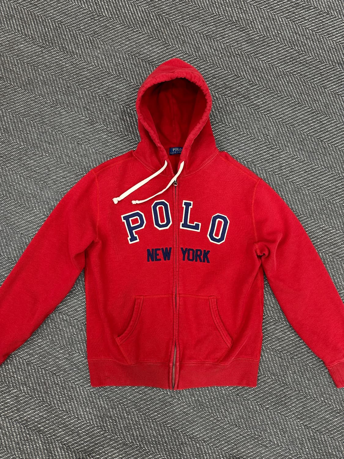 폴로 스펠로고 후드집업M 상품이미지2