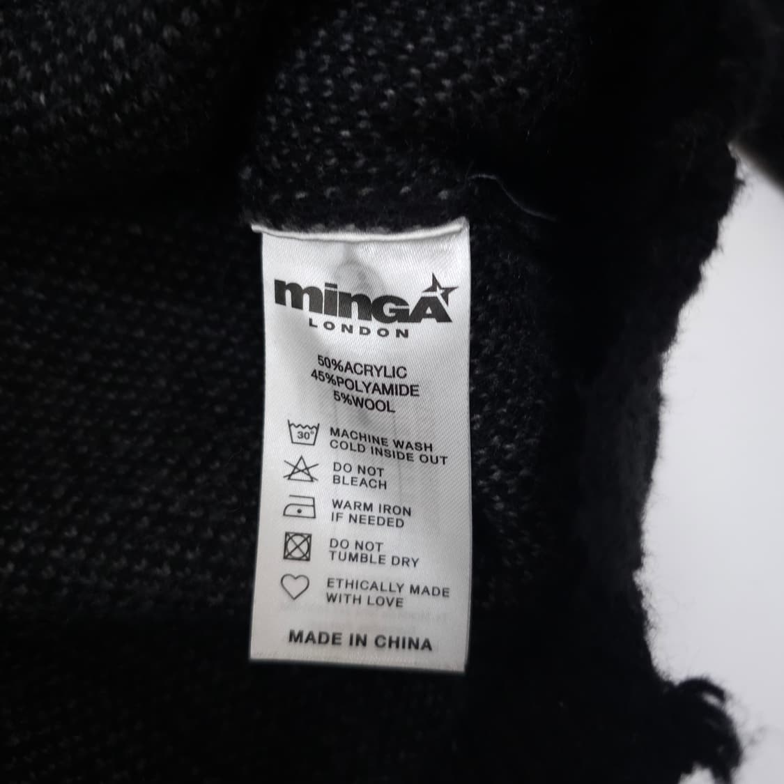 밍가런던 데미지 크로스니트 상품이미지5