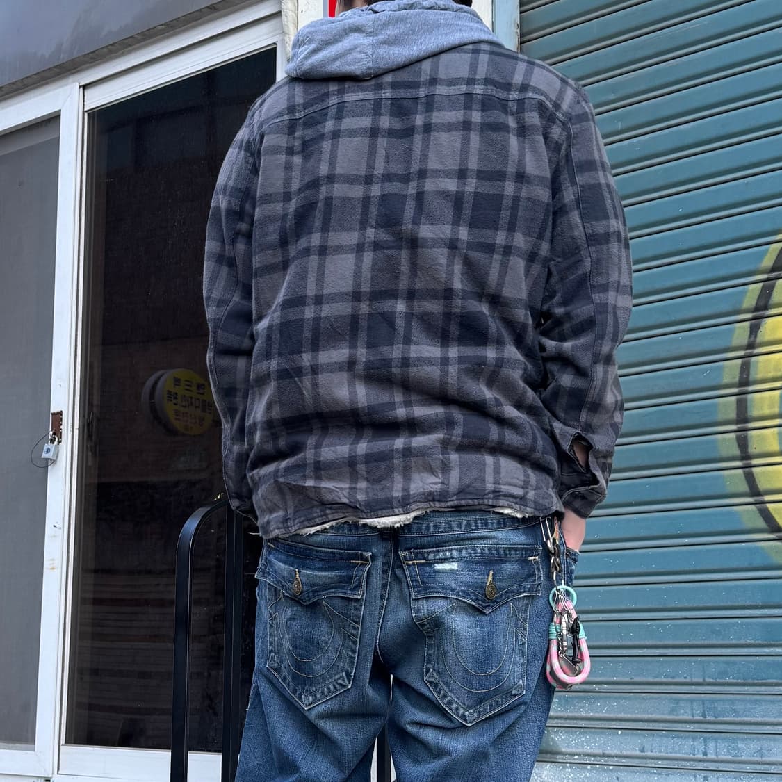 Dickies 체크 후드 자켓 상품이미지6