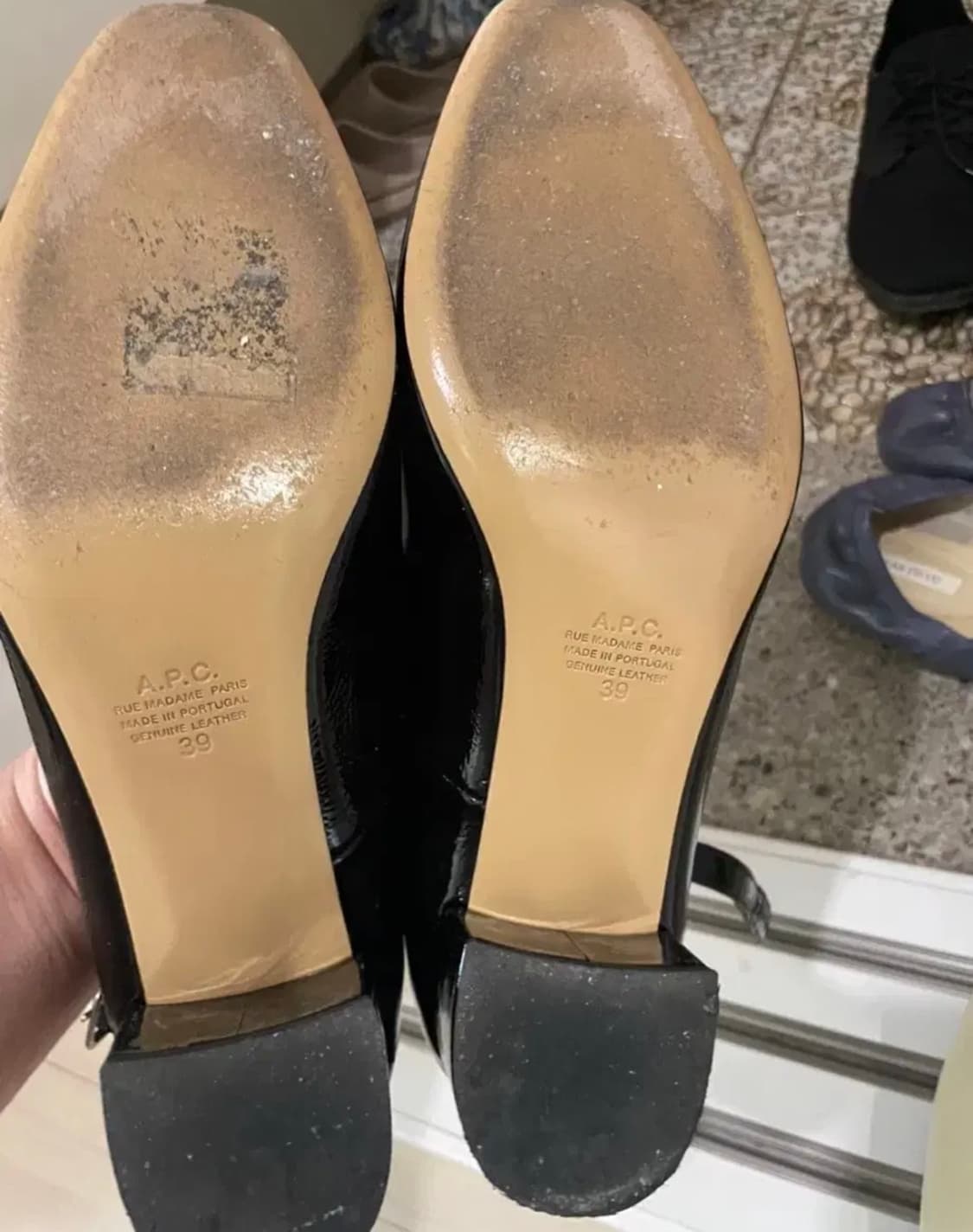 A.P.C. 메리제인 슈즈 250mm 상품이미지4