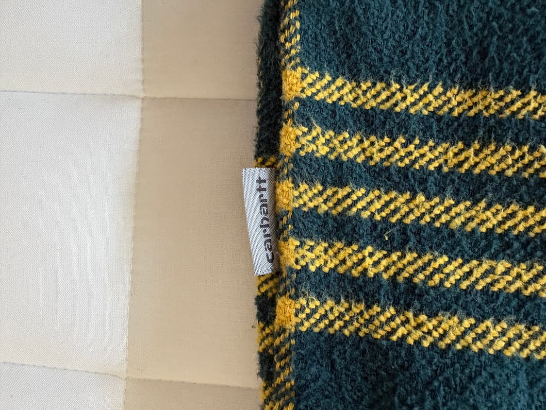 칼하트 체크 셔츠 자켓 L 상품이미지5