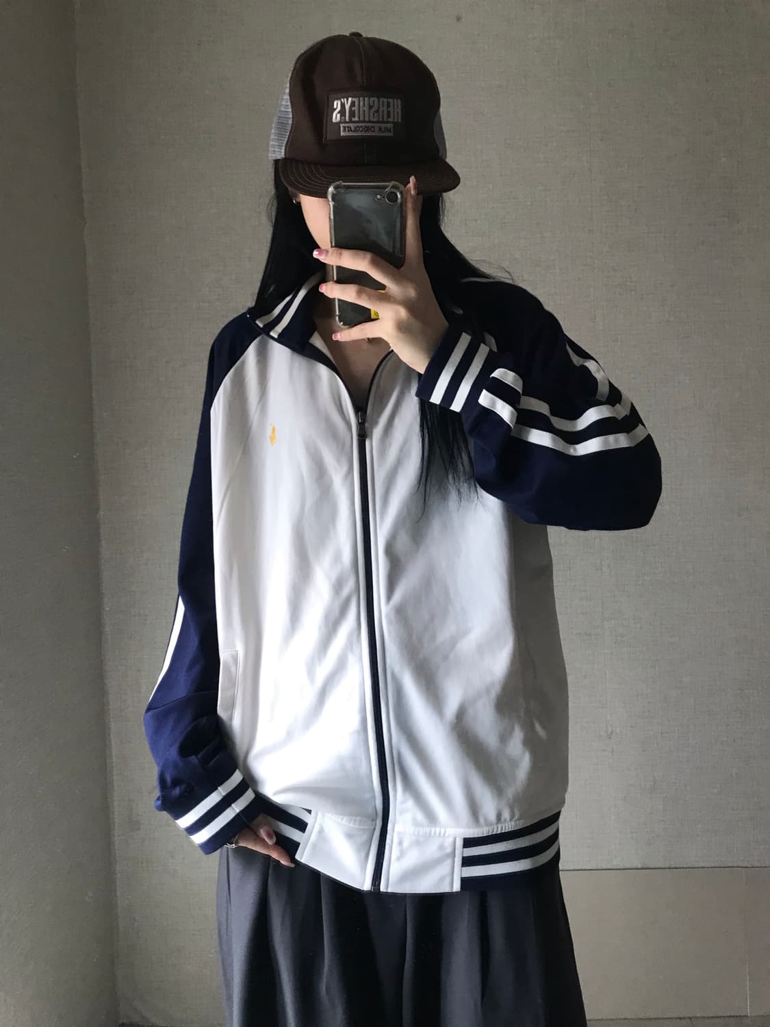 폴로 오버핏 나그랑 져지 상품이미지1