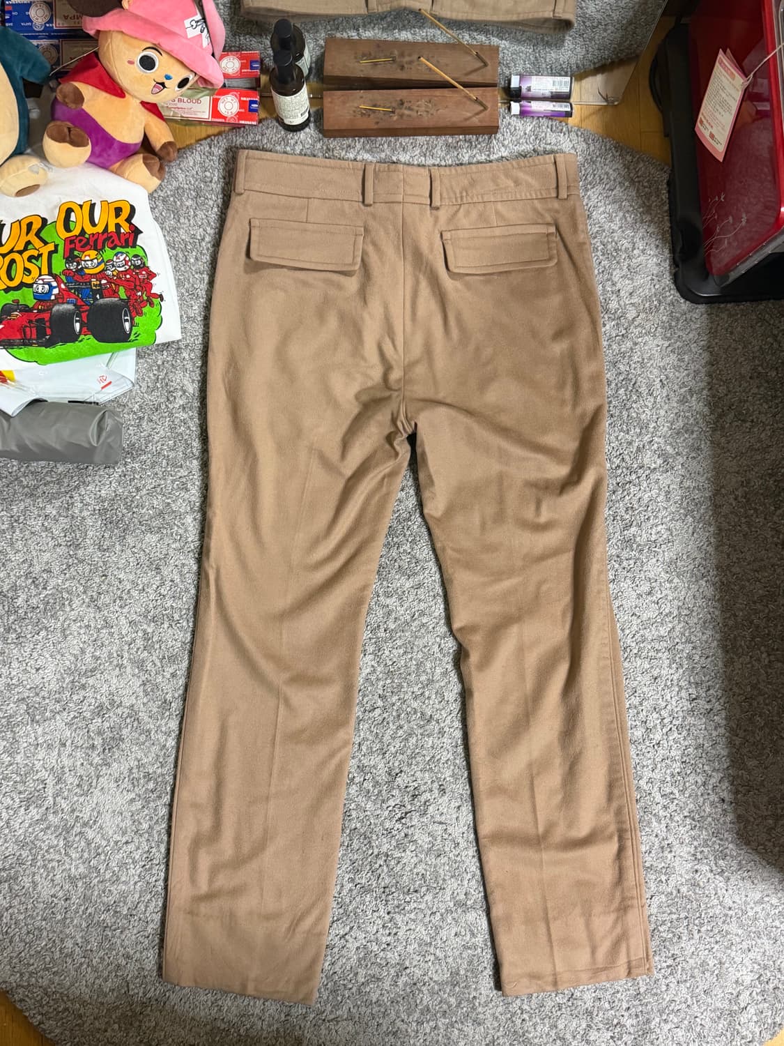 살바토레 페라가모 울 트라우저 상품이미지5