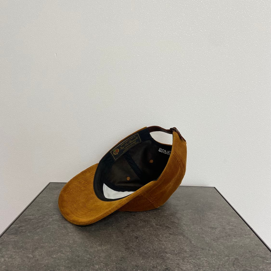 슈프림 클래식 코듀로이 탄 볼캡 모자 6패널 캡 상품이미지6