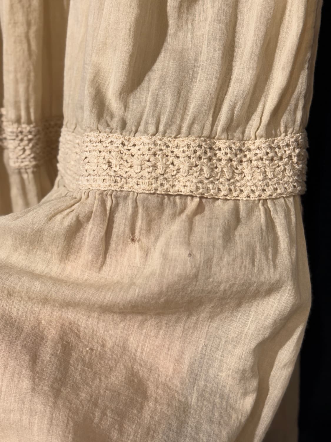 26-30inch ) JPN Crochet Gathered Skirt  상품이미지8