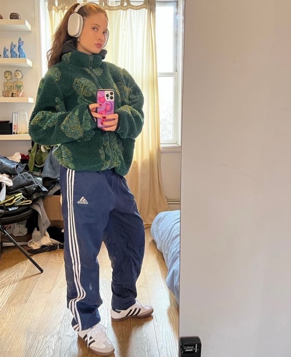 스투시 쉐르파 Stussy Flor Sherpa Mock Neck 상품이미지2