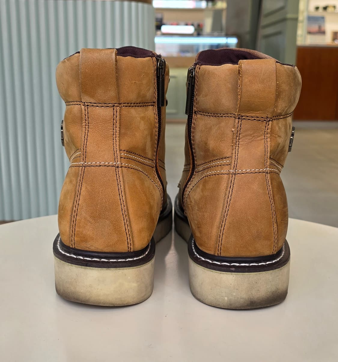 할리 데이비슨 남성 가죽 부츠 280mm 상품이미지3