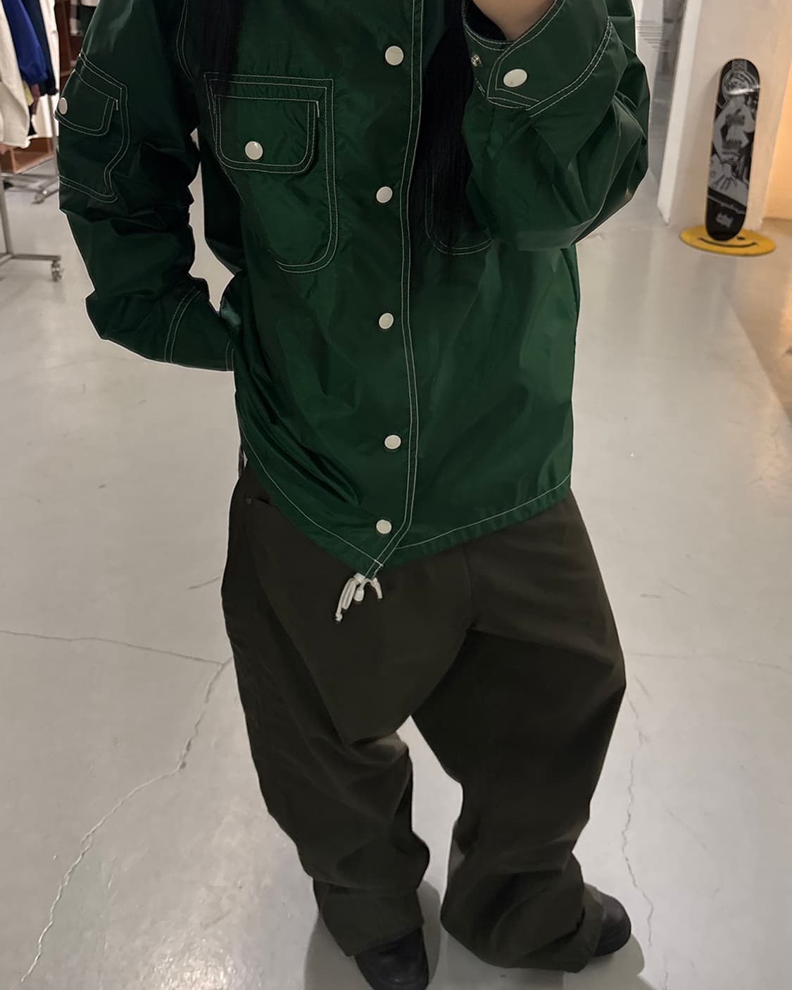 빔즈 BEAMS PLUS Nylon Oxford Painter Pants 상품이미지4