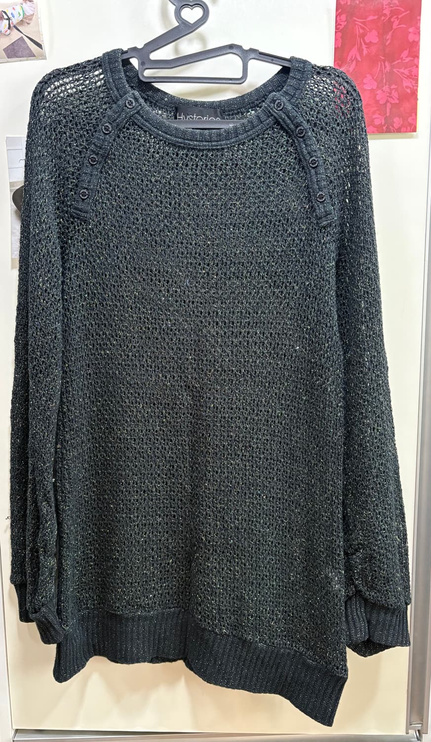 히스테릭글래머 시스루 네트 니트 상품이미지1