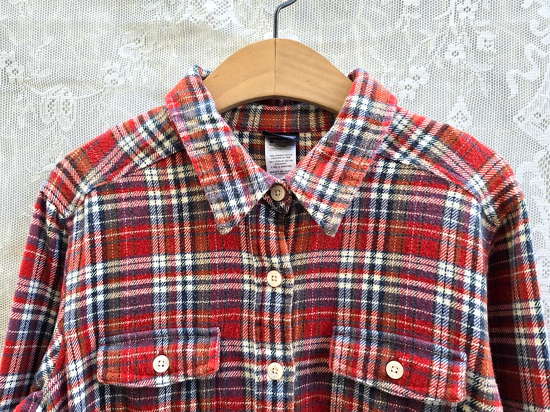 파타고니아 오가닉 코튼 체크 셔츠 상품이미지2