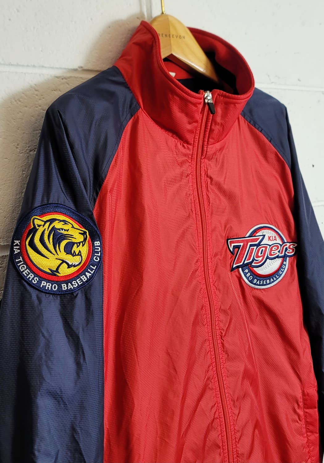기아타이거즈 봄.가을 야구점퍼(바시티자켓.바람막이) 판매 상품이미지6