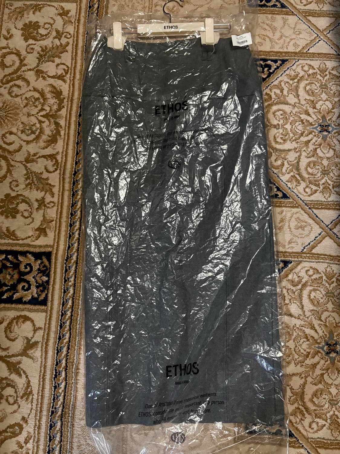 에토스 ethos Woolen H라인 맥시 스커트  상품이미지5