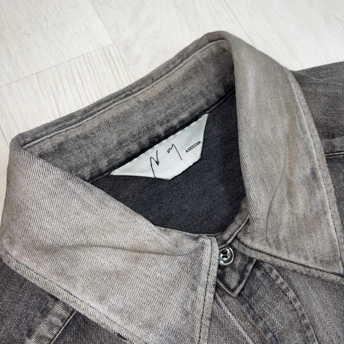 안셀름 Ancellm Denim Dress Shirt 상품이미지3