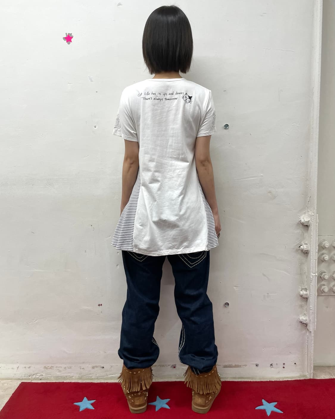 Multi Cat Stripe Pocket T-shirt 상품이미지8