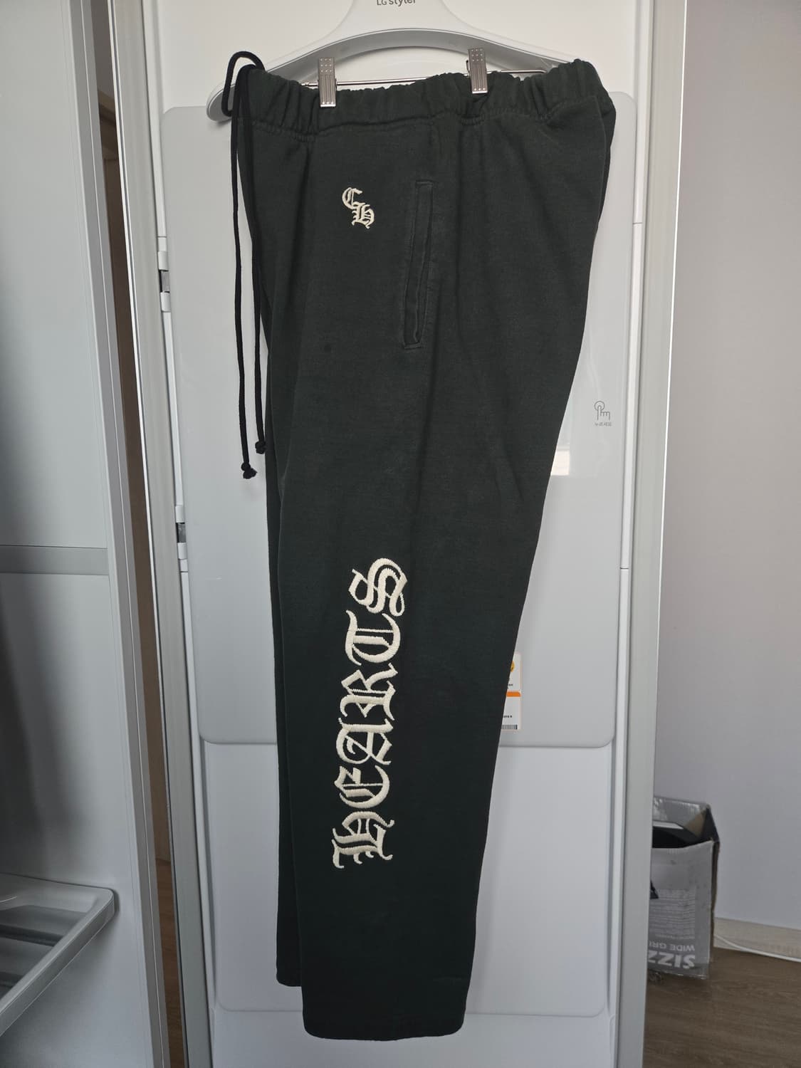 크롬하츠 헤비웨이트 자수 그린 팬츠(정품) 상품이미지3