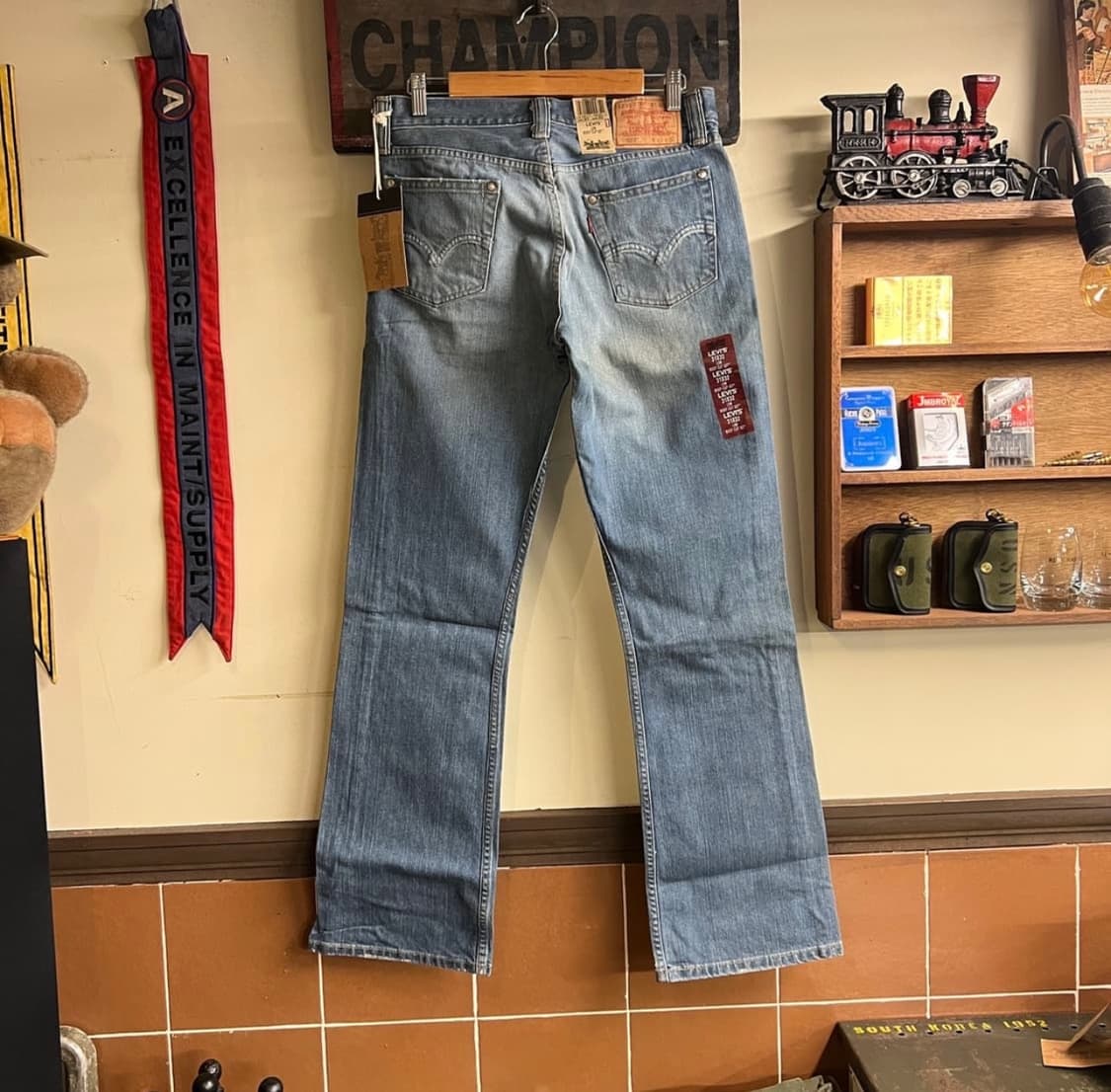 00’s Levis 527 부츠컷 32 size Mexico 데드스틱 상품이미지4
