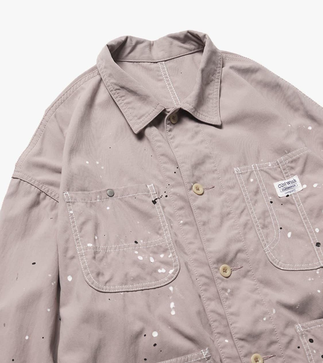 RAGEBLUE - PAINT COVERALL WORK JACKET 상품이미지2