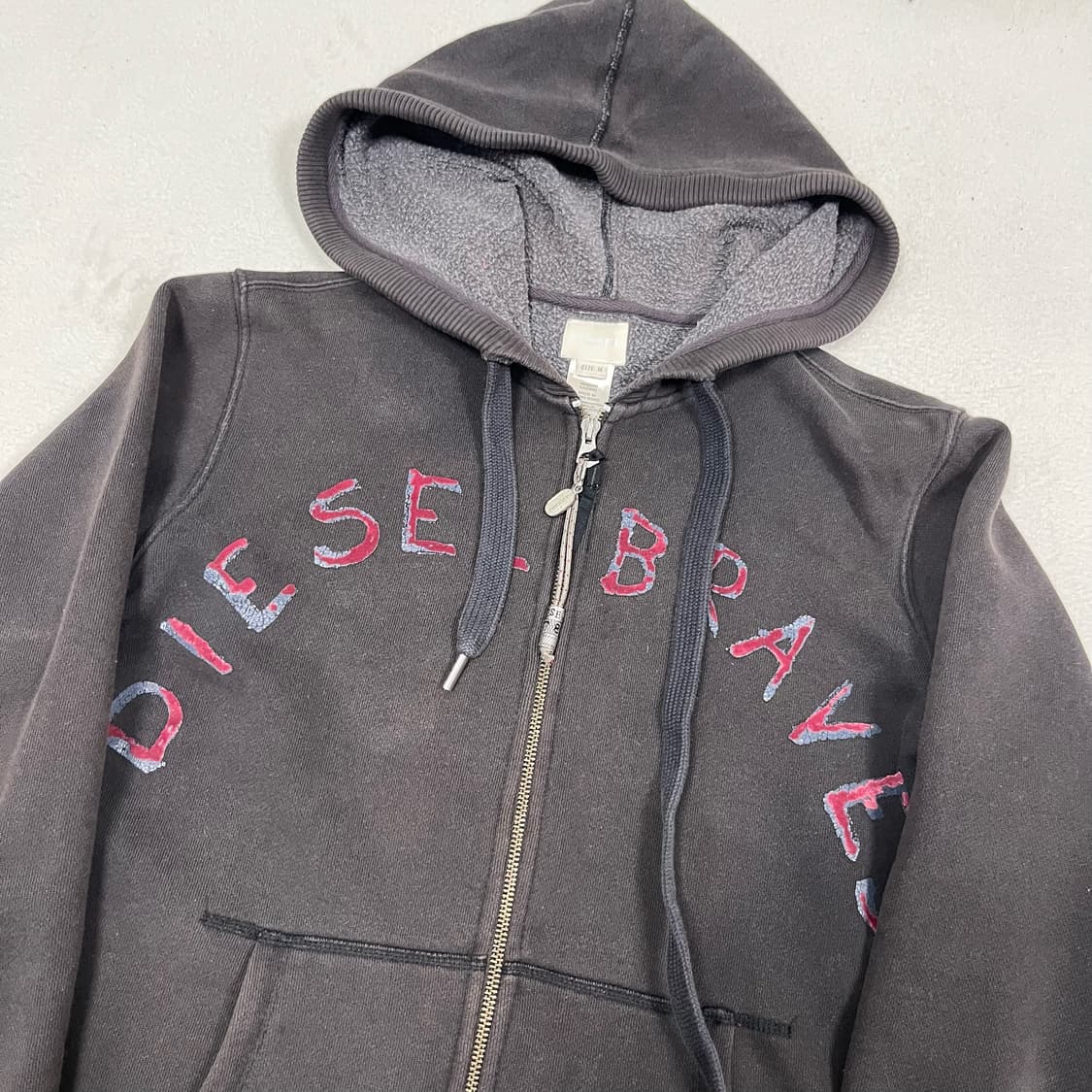 Diesel Brown Hoodie Zip-up 상품이미지5