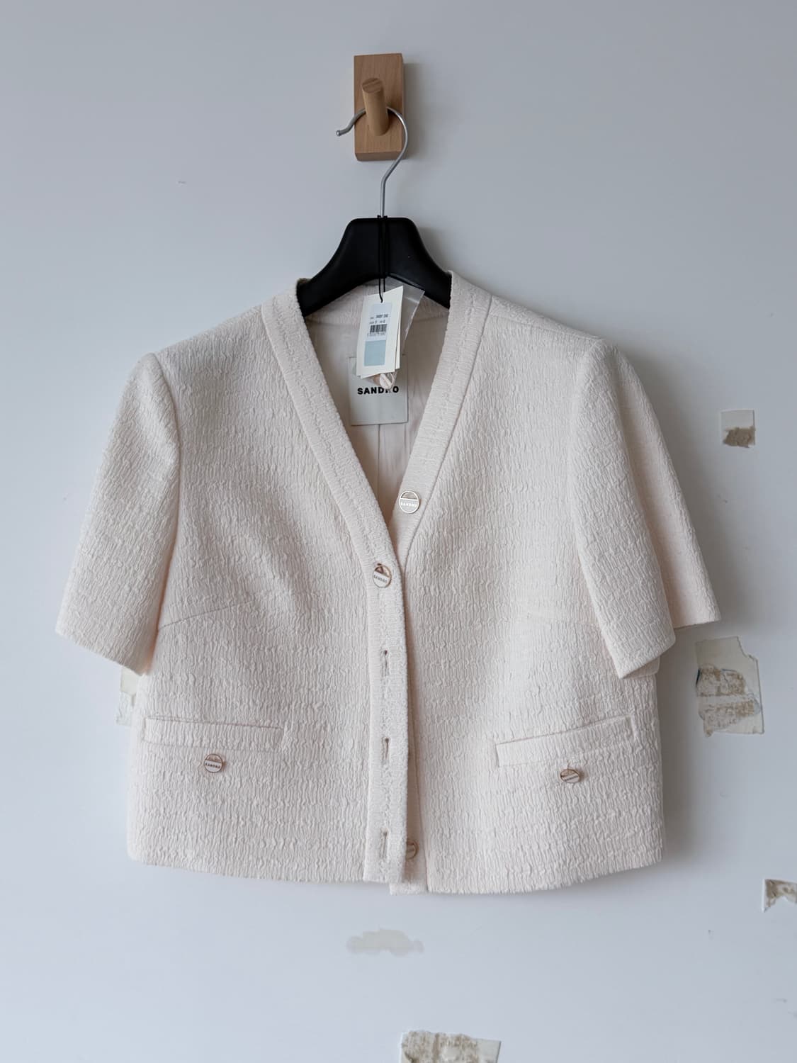 산드로 Sandro 트위드 크롭재킷 + 스커트 세트  상품이미지2