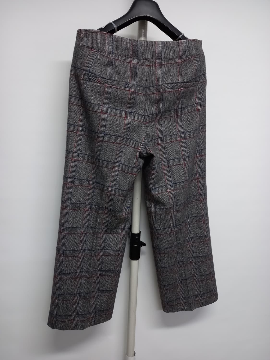 미샤 추동 양모 그레이 일자핏 팬츠 55 상품이미지6