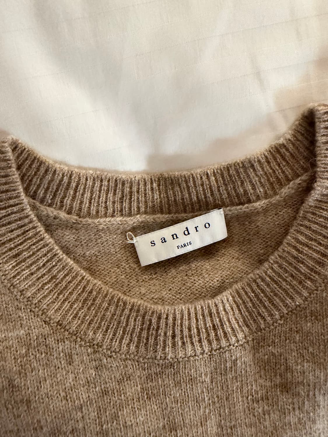 산드로(sandro) 여성 슬리브 스트라이프 니트 상품이미지3