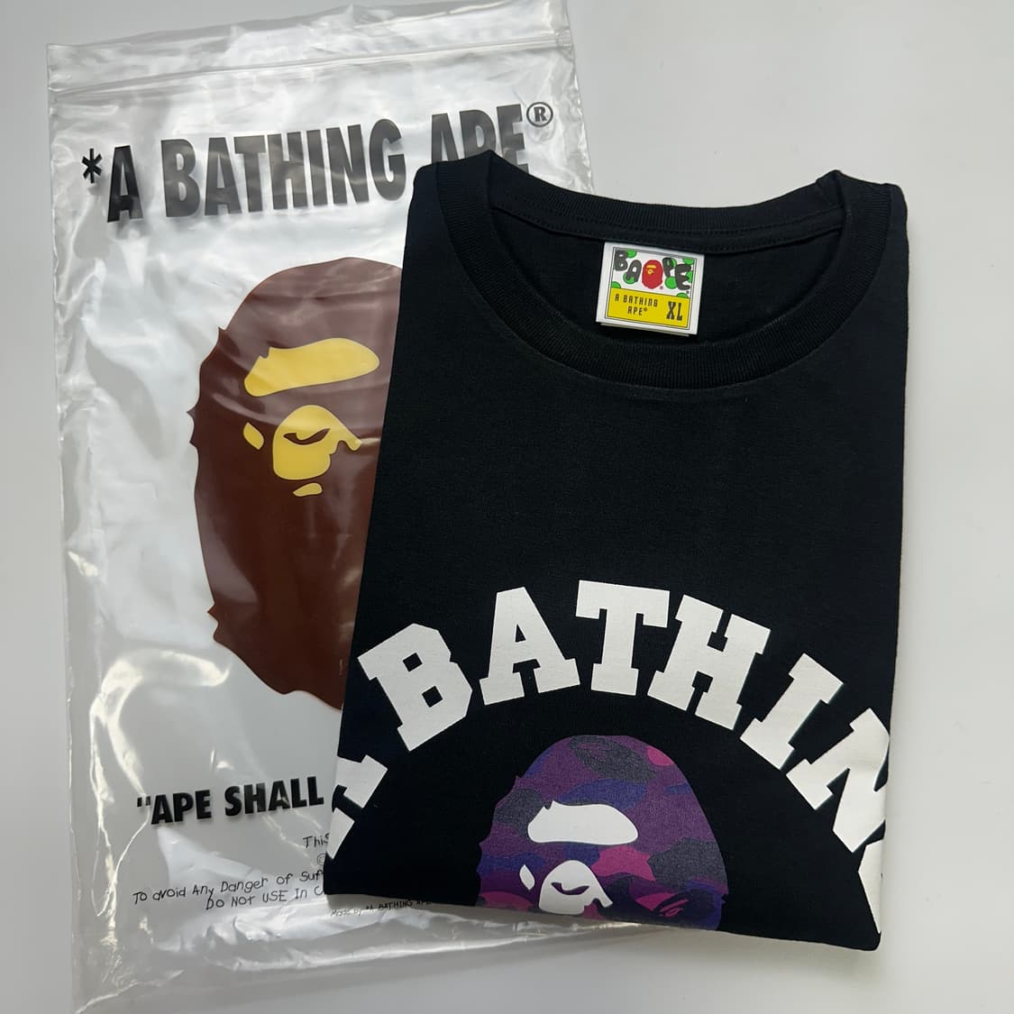 BAPE COLOR CAMO COLLEGE TEE 베이프 티셔츠 상품이미지2