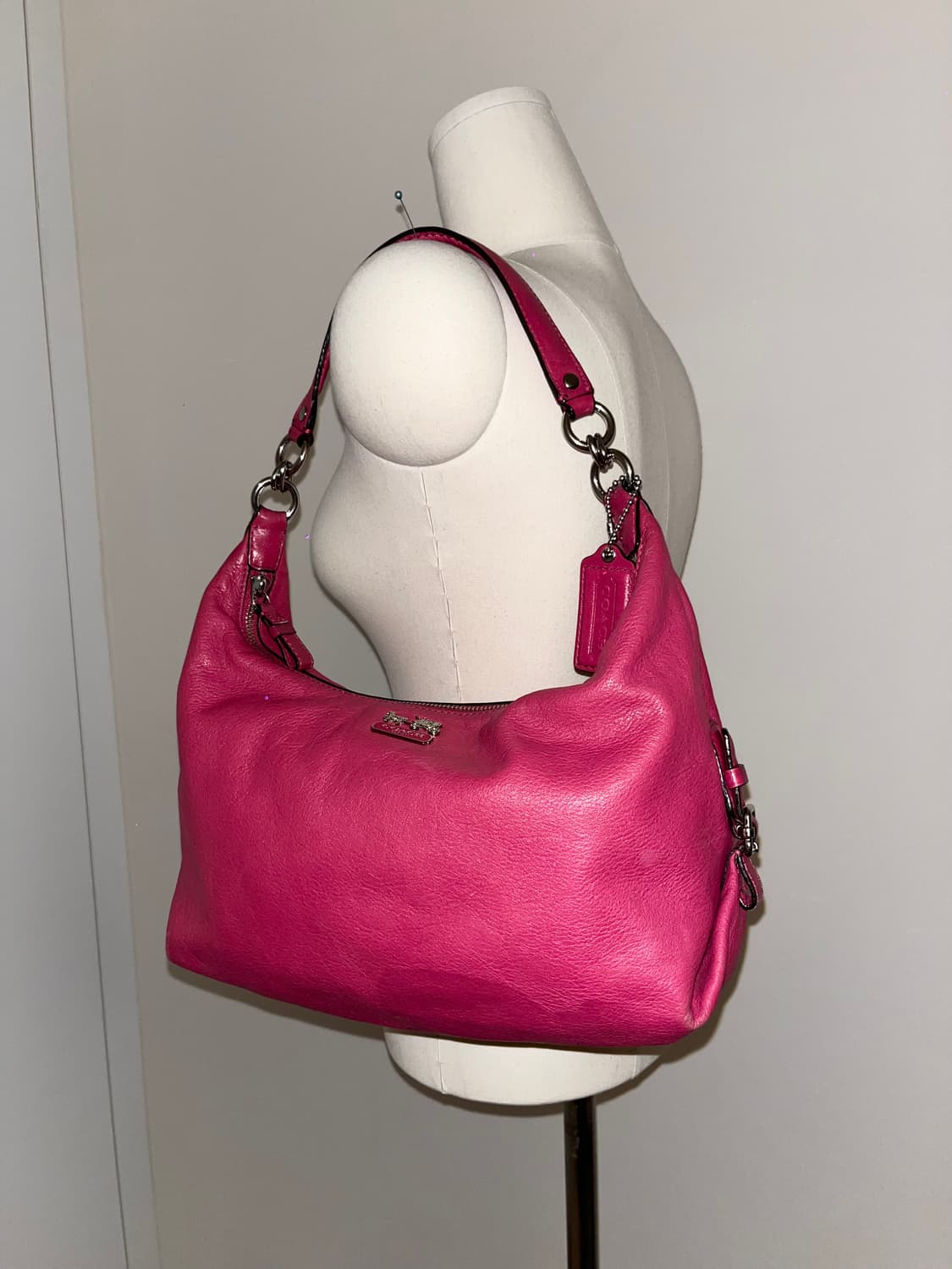 90ss Coach hotpink Shoulder bag 상품이미지2