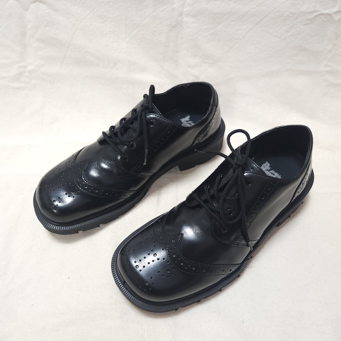 [9UK] 닥터마틴 빈티지 90s Brogue Square Toe Men 상품이미지2