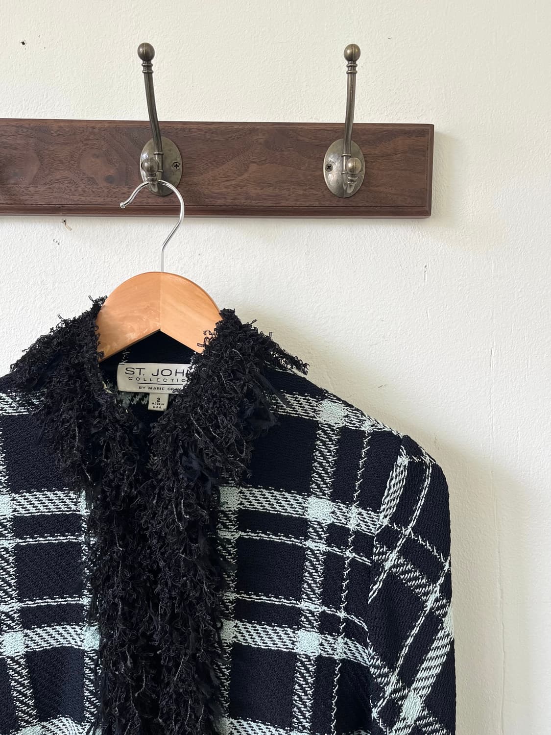 ST. JOHN 테슬 트위드 자켓  상품이미지2