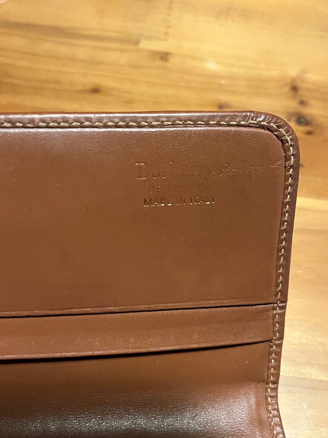 [희귀/이태리제] 버버리 헤이마켓 체크 가마구치 장지갑 | 기사 로고 빈 상품이미지4