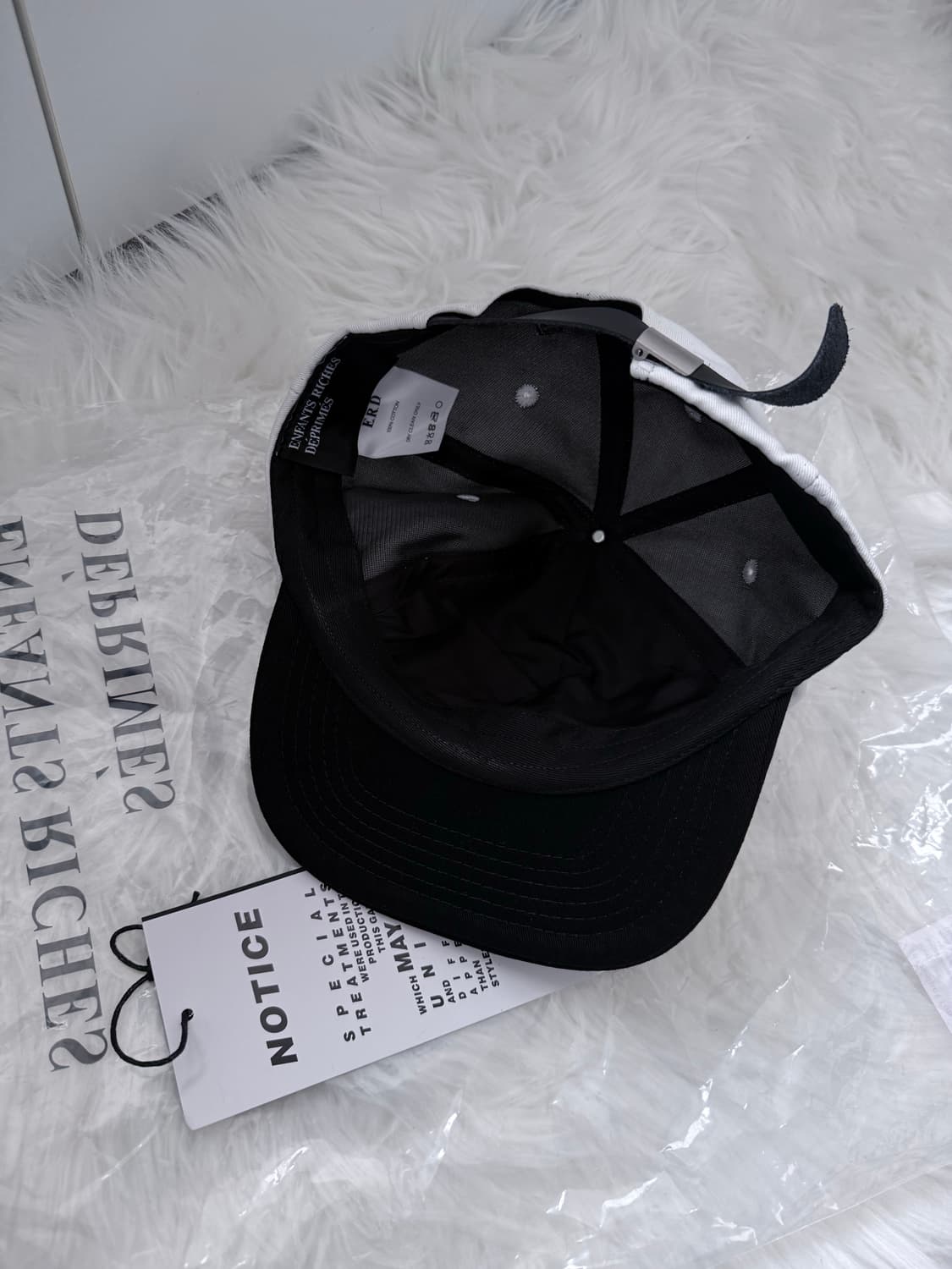 ERD Oceanic 5 Panel hat 'white/Black' 상품이미지4