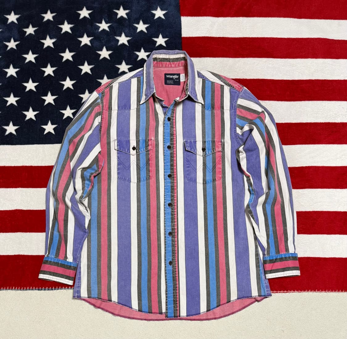 랭글러 웨스턴셔츠 90s Wrangler western shirt 빈티지 상품이미지1