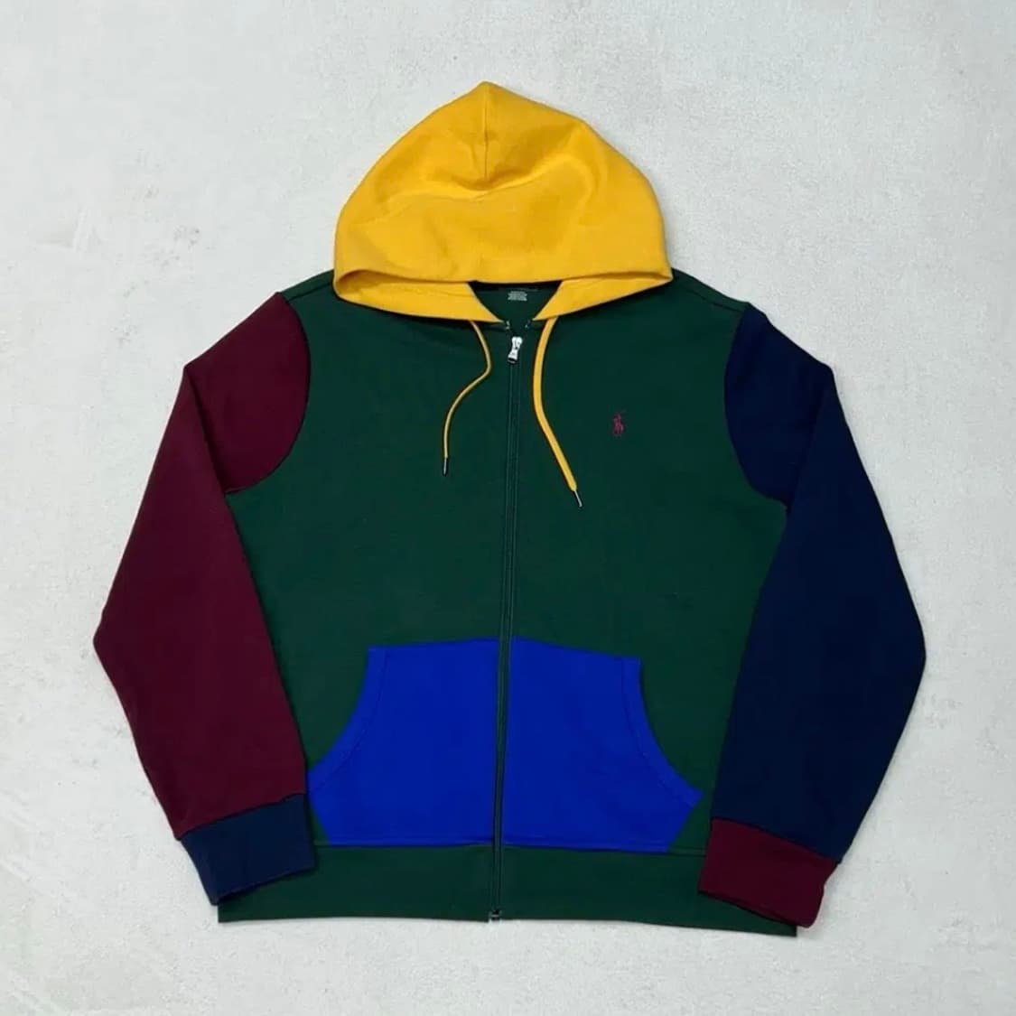 Polo 4color hood zip-up 상품이미지5