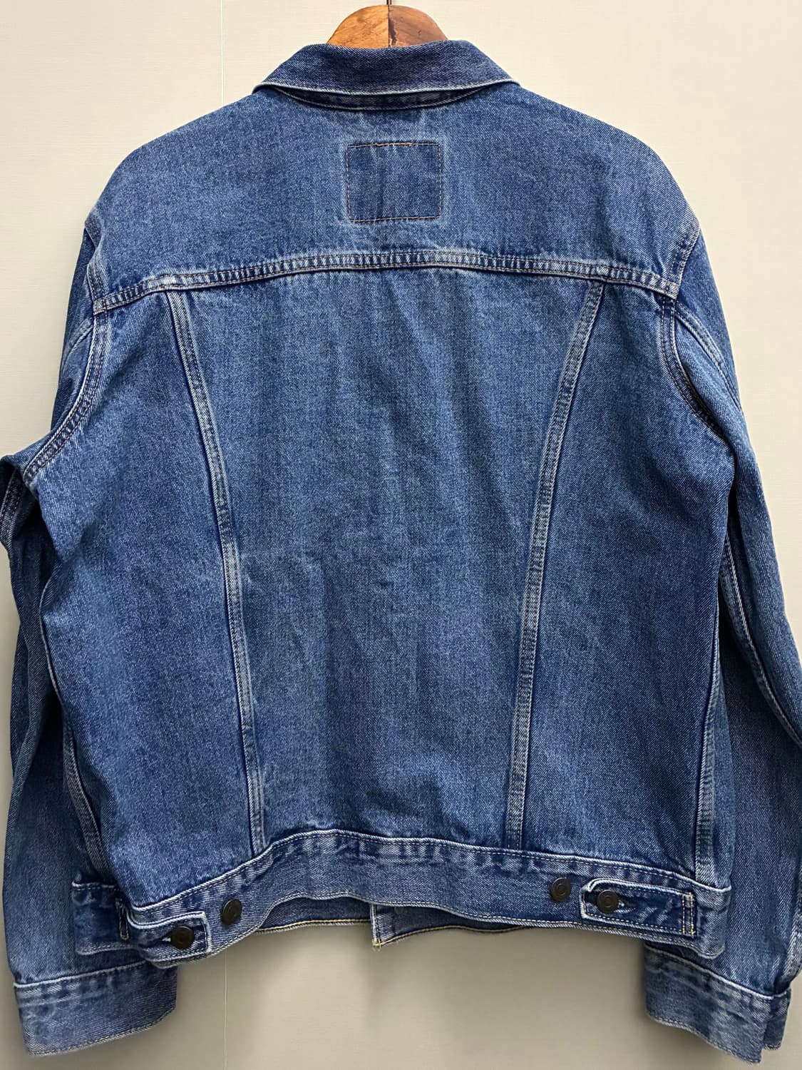 (L)리바이스 3세대 중청 데님 블랭크탭 트러커자켓 데님자켓 청자켓 상품이미지2
