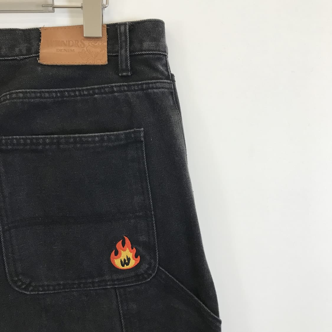 위캔더스 플레임로고 카펜터 데님 [XL] 상품이미지4