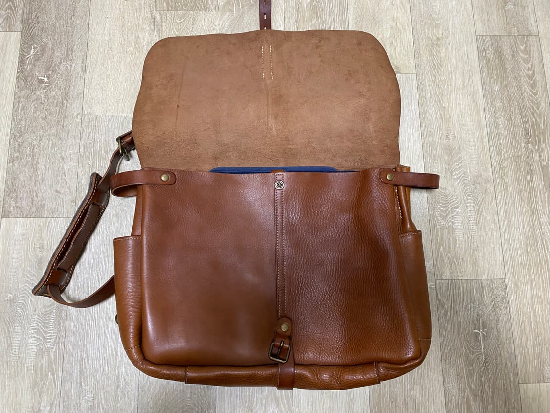 블루드쇼프 Bleu de chaffe / 메신져백 라지 / Free 상품이미지5