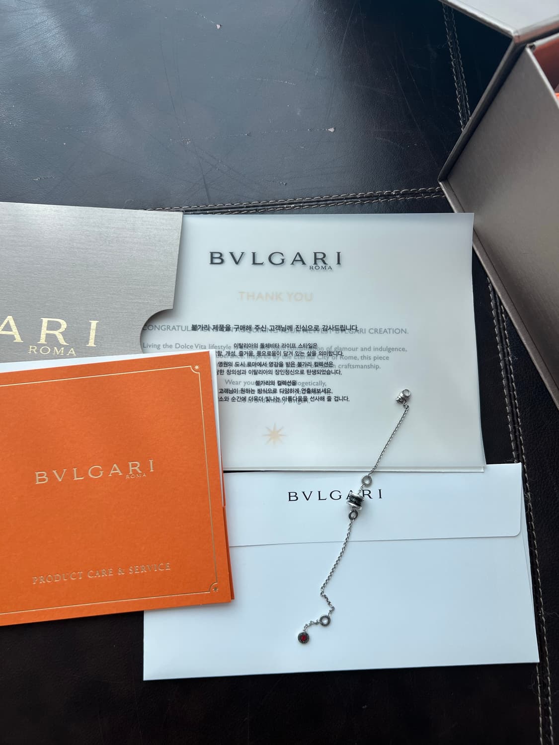 정품 불가리세이브더칠드런 팔찌 상품이미지2