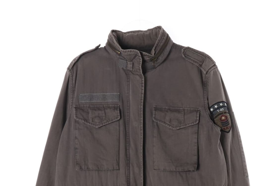 써스데이아일랜드 빈티지 밀리터리 필드 야상 자켓 M 상품이미지4