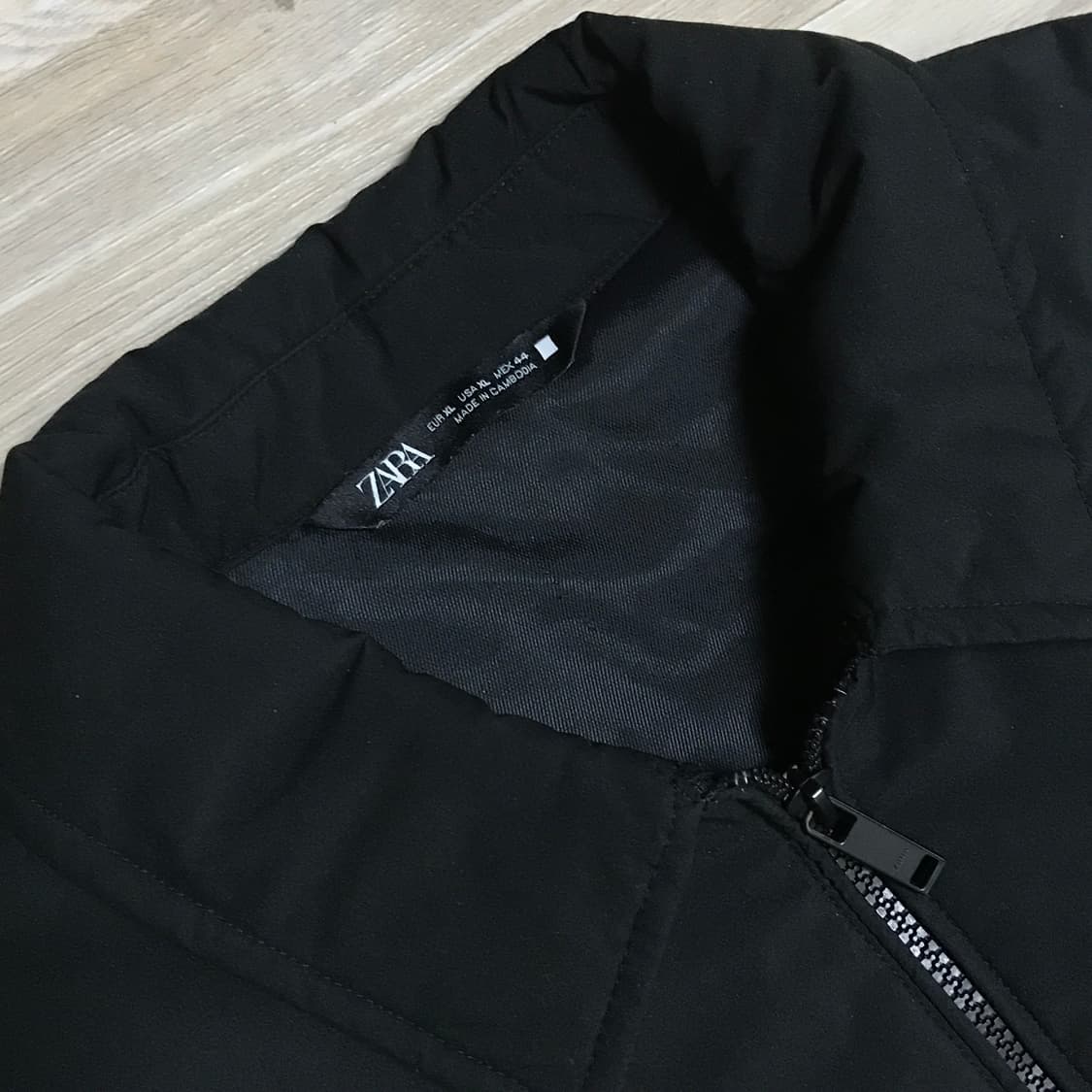 ZARA 자라 블랙 셔츠 자켓 XL사이즈 상품이미지4