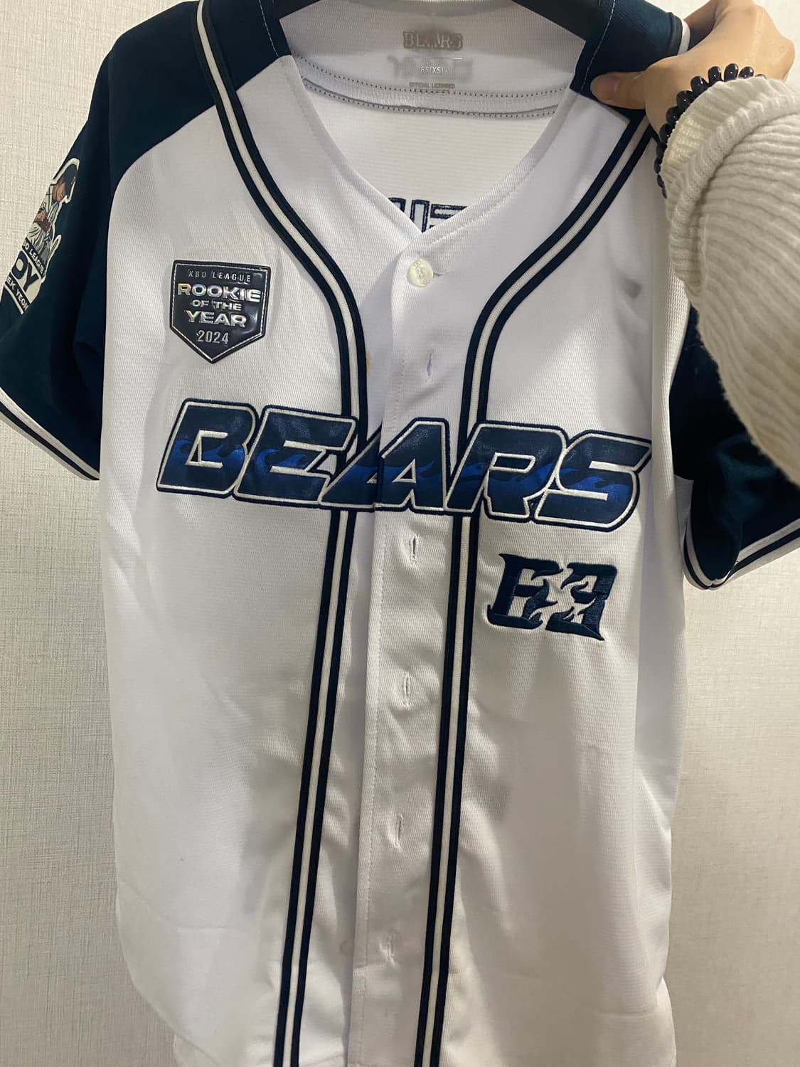 두산베어스 유니폼 김택연 상품이미지1