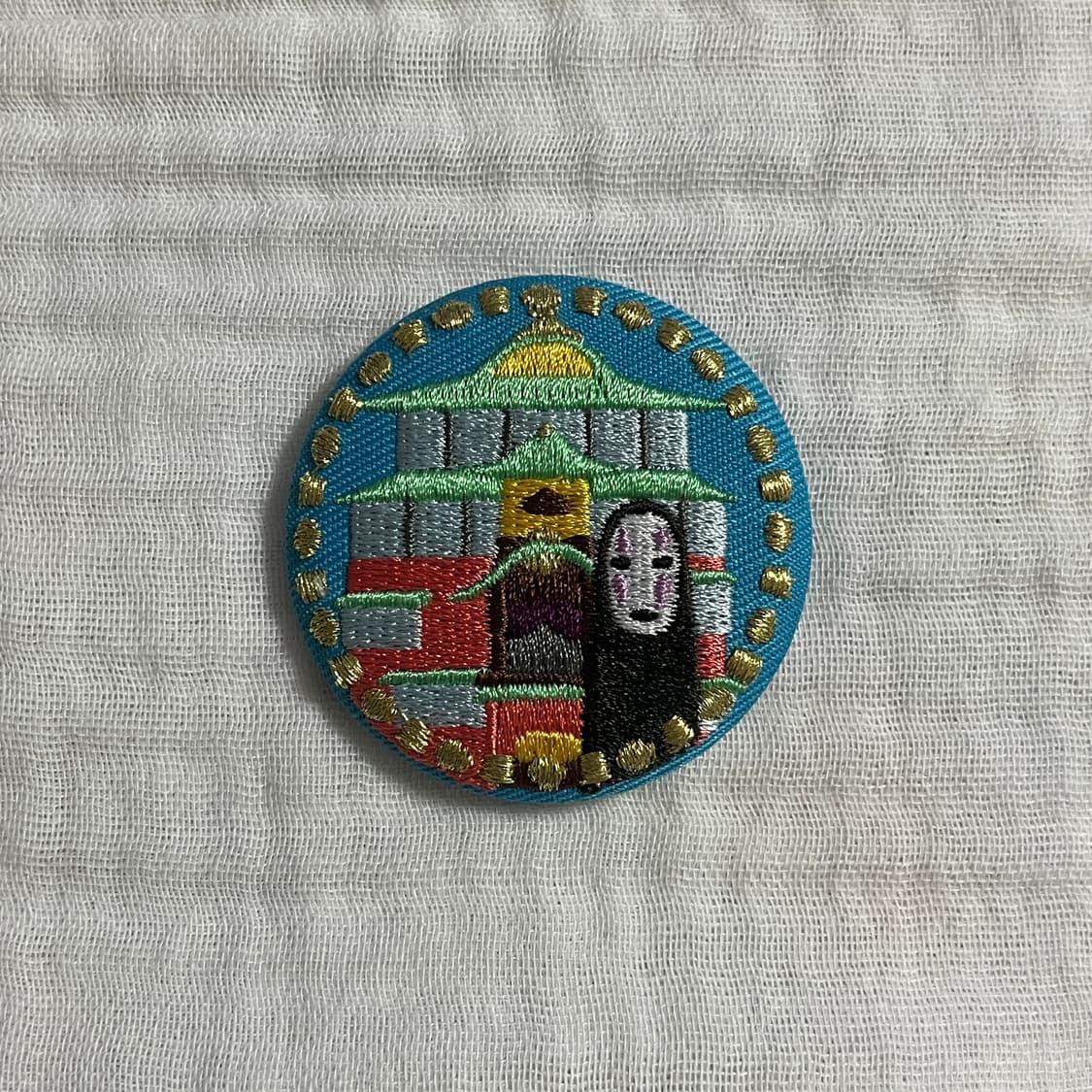 지브리 자수뱃지 - 가오나시 상품이미지1