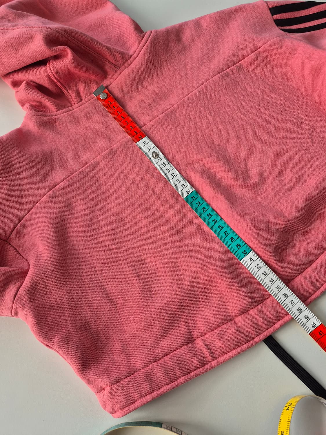 아디다스 약기모 크롭 트레이닝복 세트(MT0 상품이미지4