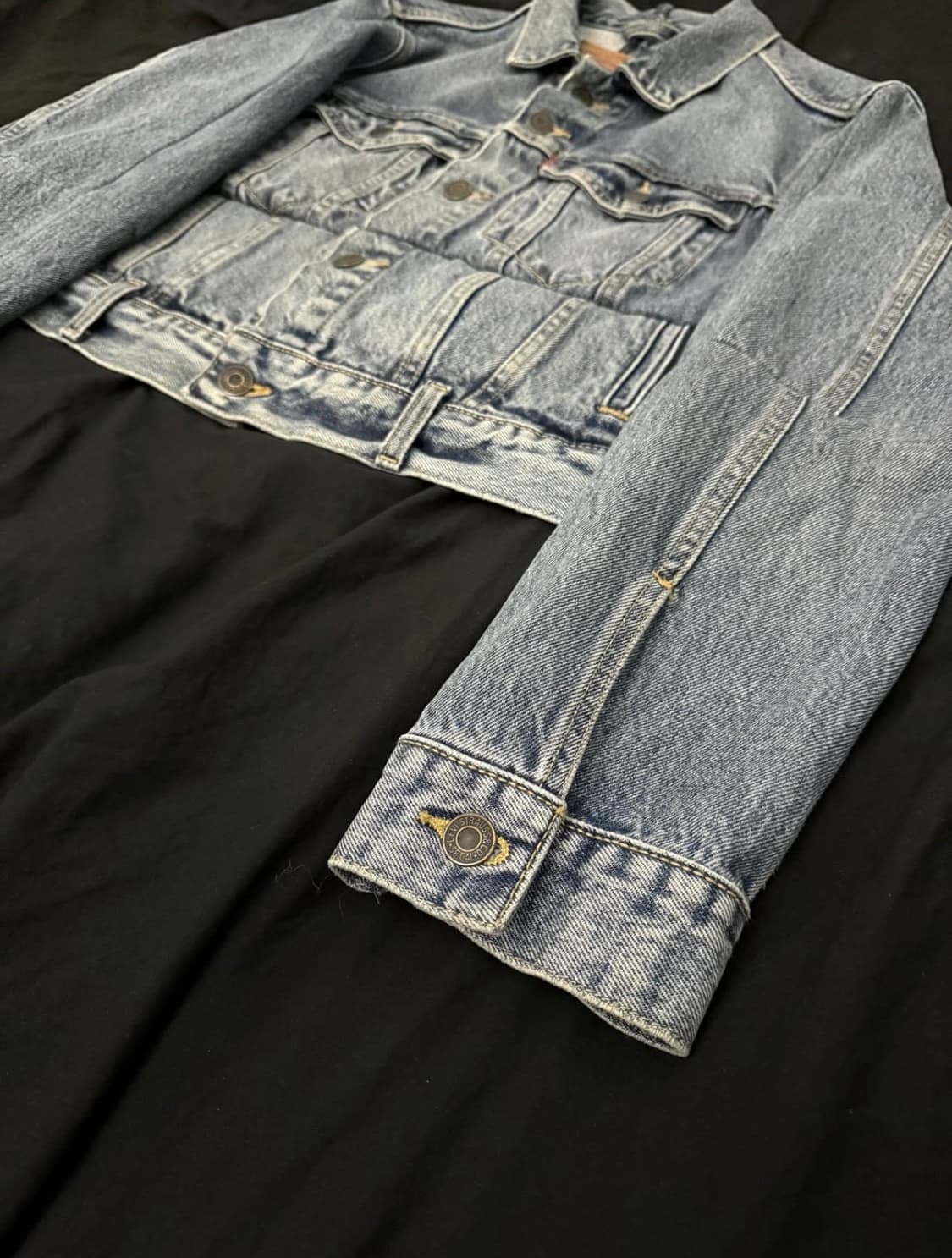 베트멍 17ss 리바이스 크롭 데님 상품이미지4