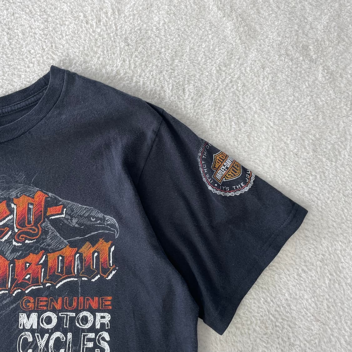 할리데이비슨 더할리샵 프린팅 반팔 티셔츠  상품이미지4