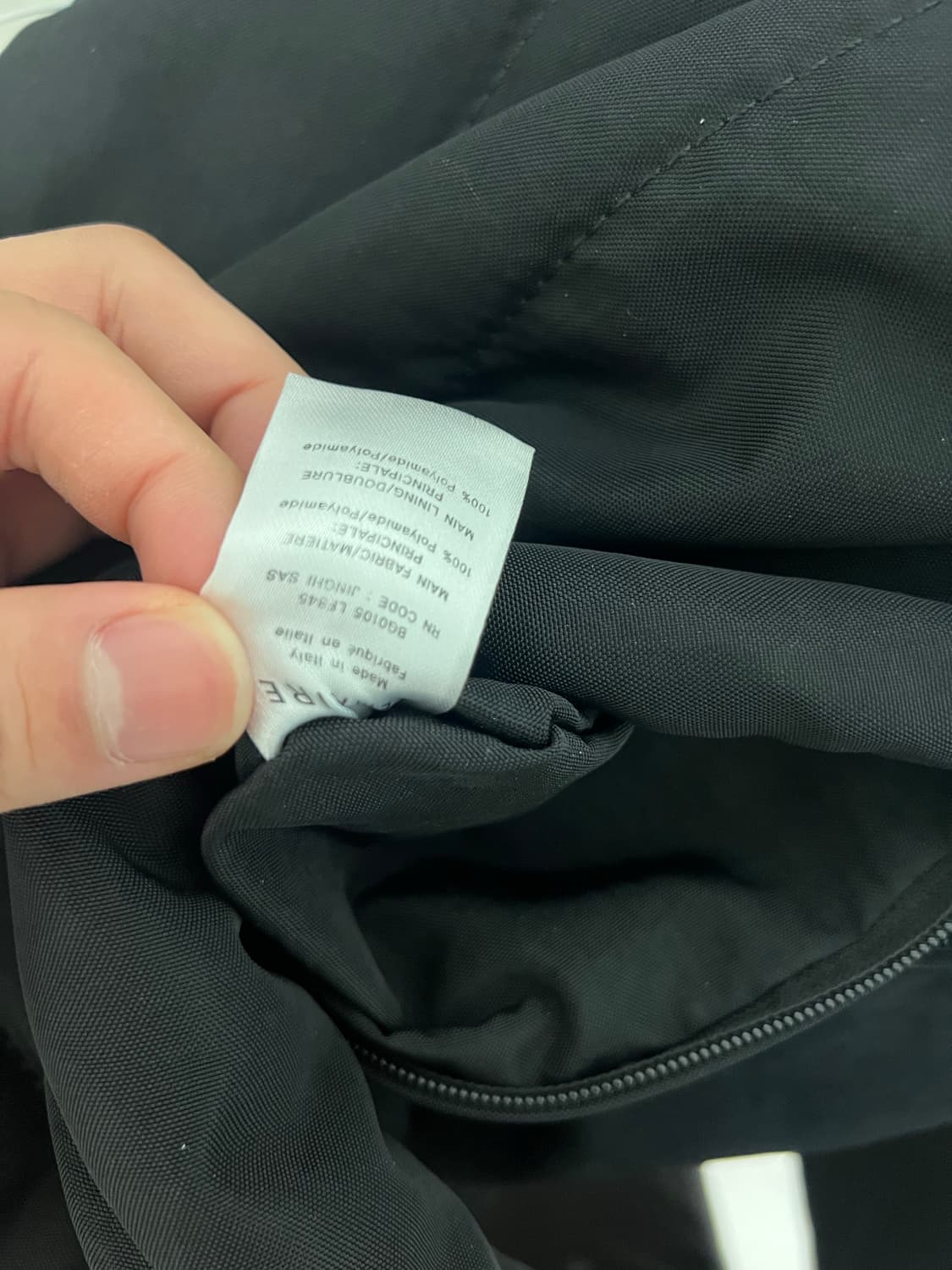 르메르 소프트게임백 L 블랙 상품이미지2